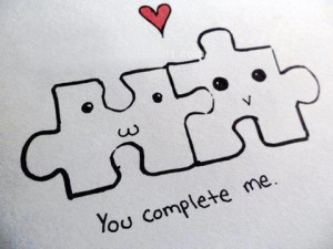 complete, draw, love, phrase, puzzle, you