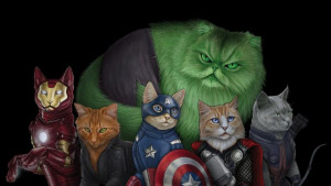 Artist transforms the Avengers into the cutest cat superheroes ever