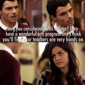 Go Back > Gallery For > Ezra Fitz And Aria