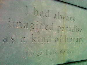 Denver Public Library cornerstone quote