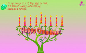 To me every hour of the light & dark is a miracle, Every cubic inch ...