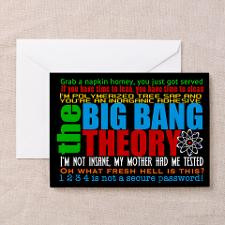 Big Bang Quote Collage Greeting Card for