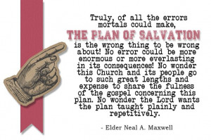 Plan of Salvation quote