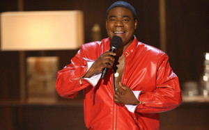 Tracy Morgan smiled and waved at photographers during one of his first ...