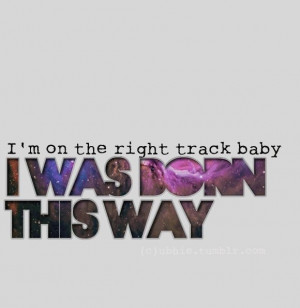 Born This Way,