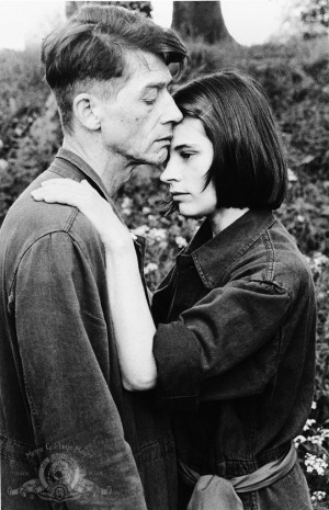 John Hurt as Winston Smith and Suzanna Hamilton as Julia in the 1984 ...