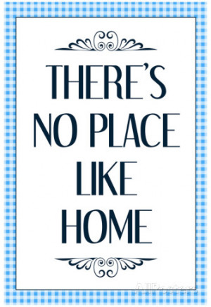There's No Place Like Home Wizard of Oz Movie Quote Poster Poster