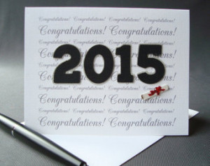 2015 Graduation Card - College Graduation Card - High School ...
