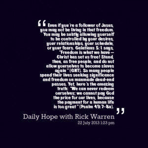 Quotes Picture: even if you’re a follower of jesus, you may not be ...