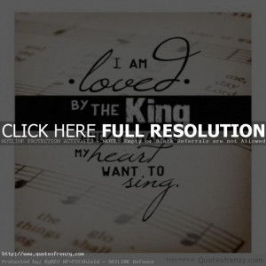 sing God love king neutral Quotes