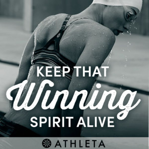 Keep that winning spirit alive. #powertotheshe #inspirehergreatness
