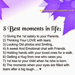 Best Moments in LIFE... ♥