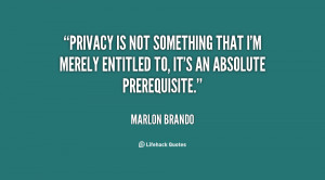 Quotes About Privacy
