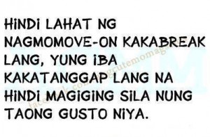 ... love tagalog broken hearted tumblr Mr. Bolero Heart Broken Quotes