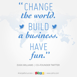 Strive for good. There’s nothing like building a business that you ...