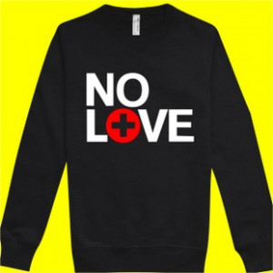 You're reviewing: Eminem HipHop NO LOVE sweatershirts