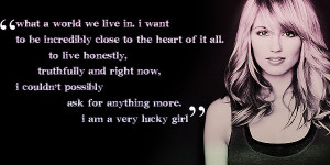 Dianna Agron Dianna Quote!