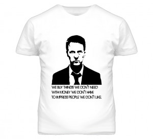... We Dont Need Fight Club Edward Norton Movie Quote Graphic T Shirt