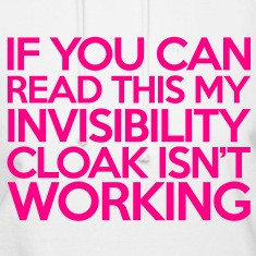 Invisibility Cloak Hoodies