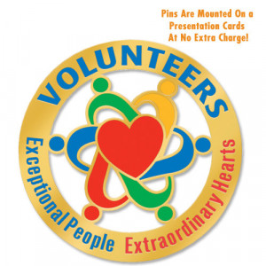 Home > Volunteers Exceptional People Extraordinary Hearts Lapel Pin ...