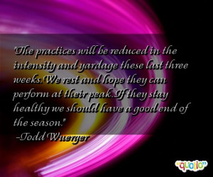 The practices will be reduced in the