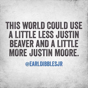 Justin Moore > Justin Beaver