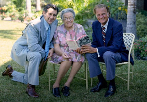 Billy Graham with His Mother!