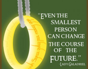 The Lord of the Rings: Lady Galadriel Quote