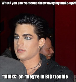 Adam Lambert Funny Quotes
