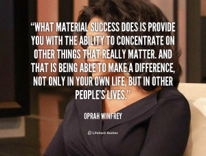Oprah Winfrey Quotes On Success