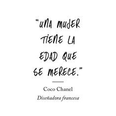 ... sabia age una mujer mujer tien frases coco chanel coco chanel frases+