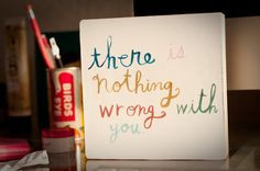 quote but i like how each word is a different color. why have i not ...