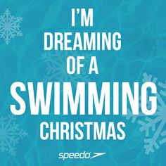 Dreaming of a swimming Christmas More