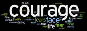 courage affirmations wordle