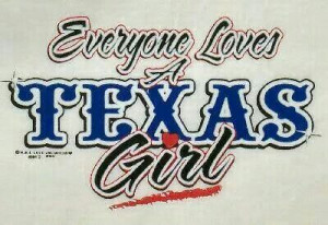 And... I'm from.... TEXAS!!!!