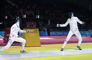 ... 2004 Summer Olympics at the Helliniko Fencing Hall on August 17, 2004