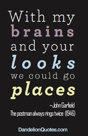 John Garfield – The postman always rings twice (1946)