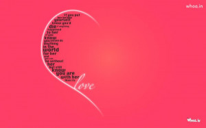 Heart Shape Love Quotes