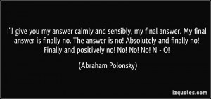 More Abraham Polonsky Quotes