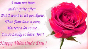you are my love – happy valentine day