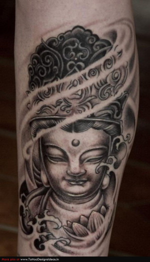 Lotus Flower Tattoos buddha