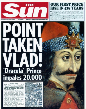 1462: Vlad the Impaler carries out acts of unspeakable brutality