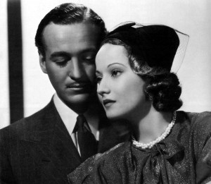With Merle Oberon