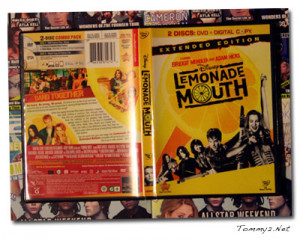 Here’s a first look at the upcoming DVD release for Lemonade Mouth !