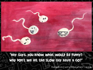 ... Size | More funny cartoons about sperm semen warning crude humor