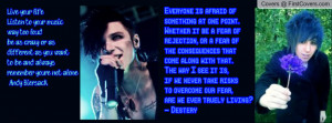 Andy Biersack and Destery Quote cover