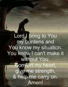 Praying for strength