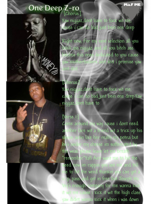 Similar Galleries: Z Ro One Deep Tattoo , Z Ro Quotes ,