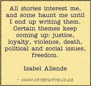 Isabel Allende quote!