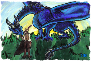 Eragon And Saphira Elizalento